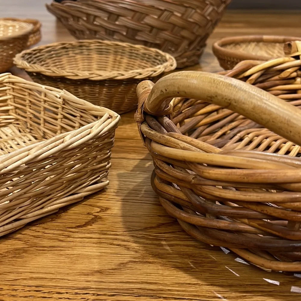 Lot of 9 baskets for basket wall - Picture 12 of 15
